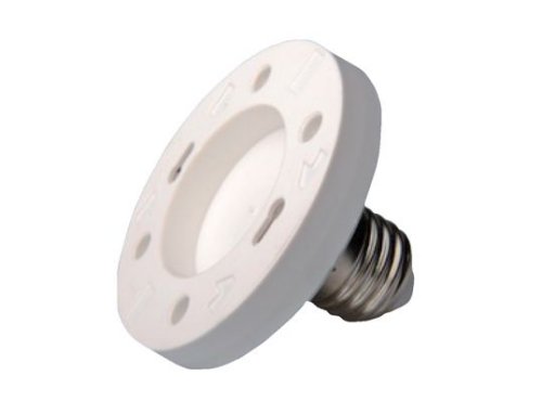I-Light verloopstuk E27 lampvoet naar GX53 lamp maximaal 100W