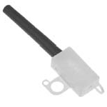 Aansluitdoos klasse II met tule 70mm en 2 kroonsteentjes voor niet geaarde toepassing