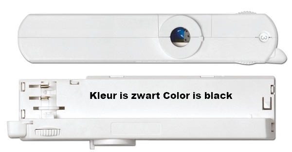 Nordic Global GA016-2 Super Pro Global 3f railadaptor met ingebouwde LED driver 40W 300-1050mA zwart