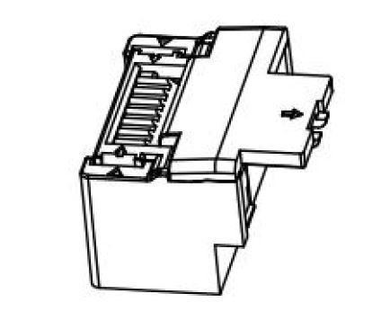 KGP SR CC35 DALI trekontlasting LED driver 34,25x36mm, 2 nodig per driver