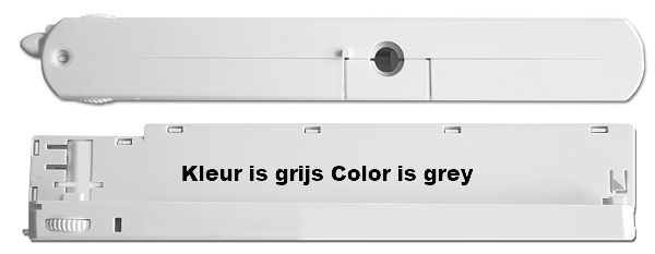 Nordic Global GA016-1 Pro Global 3f railadaptor met ingebouwde LED driver 40W 300-1050mA grijs