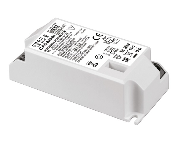 TCI 127656 Professionale 20 Casambi  NFC LED driver 125-500mA 1-20W inbouwmodel