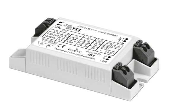 TCI 141092  DCCH 12W 250/350mA HPF LED driver 250mA of 350mA niet dimbaar inbouw