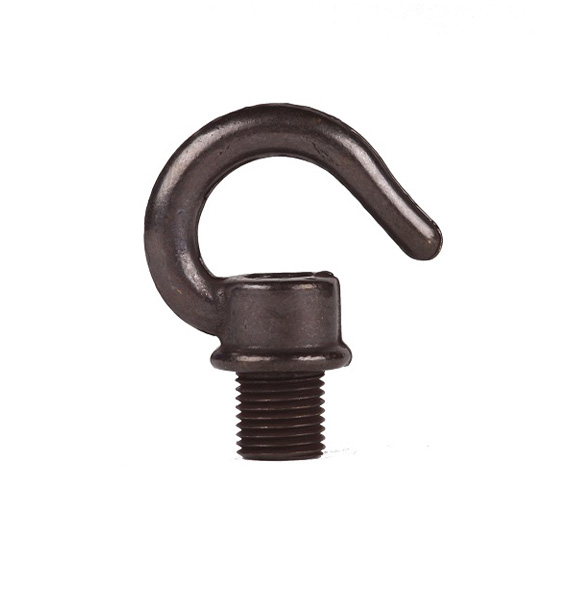 S. Lilley & Son 7069Z haak M10x1 uitwendige schroefdraad brons