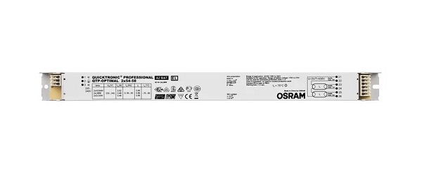 Osram Quicktronic QTP Optimal 2x54-58 elektronisch voorschakelapparaat (EVSA) voor T5 2x54W of T8 2x58W
