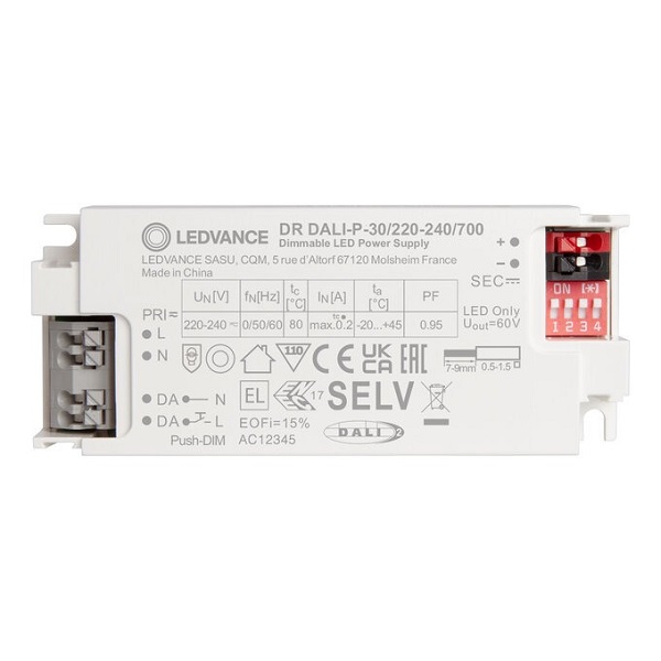 Ledvance DR DALI-P-30/220-240/700 LED driver Dali dimbaar inbouwmodel