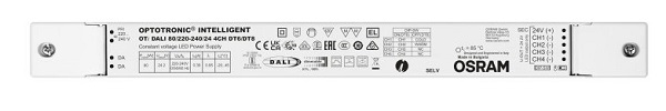 Osram Optotronic OTi Dali 80 220-240 LED voeding 24V 80W 1 kanaal DALI dimbaar