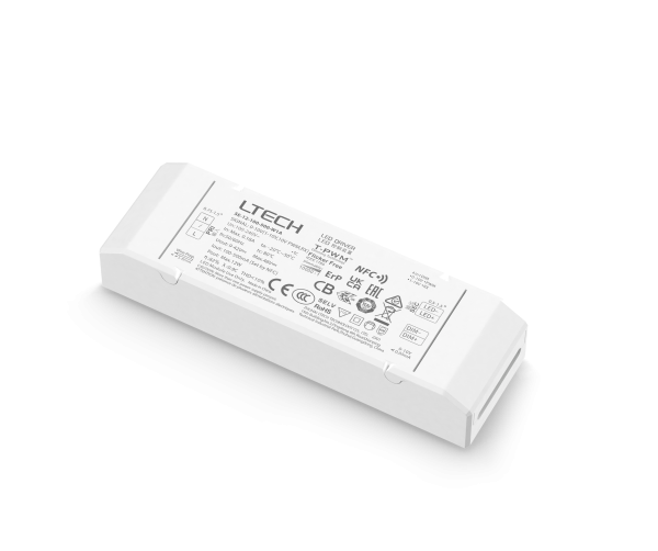 LTECH SE-12-100-500-W1A LEDdriver 100-500mA 12W 1-10V dimbaar NFC