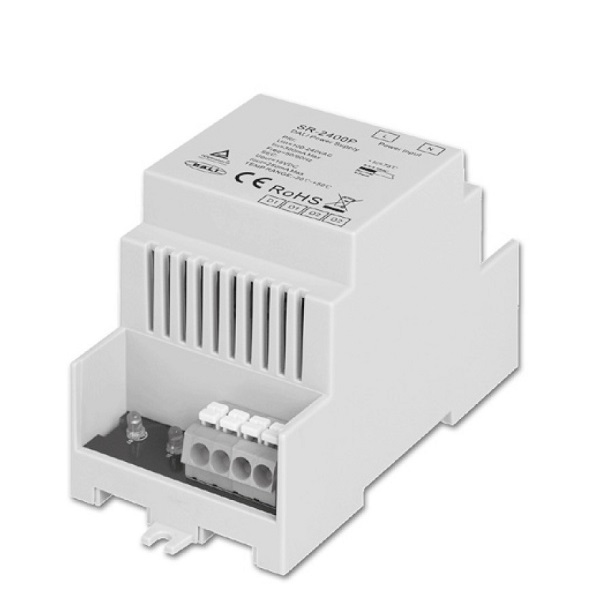 TCI 181202 SR-2400 P Dali voeding 250mA 16V DC voor 35mm DINrail montage