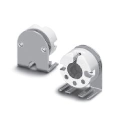 Vossloh Schwabe 101793 lamphouder G13 opbouw metalen voet met veer