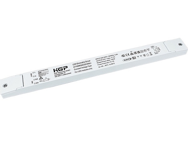 KGP LV30W24CG2 DALI LED voeding 24V DC 30W Dali 2 linear opbouw met trekontlasting