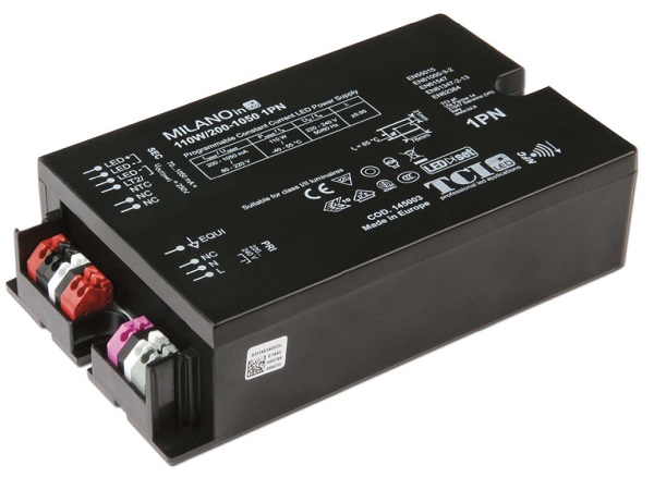 TCI 145002 Milano in LED 75W/200-1050 1PN 200-1050mA NFC LED driver inbouw