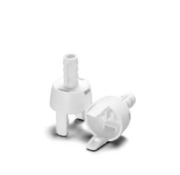 Vossloh Schwabe 520734 kap lamphouder E14 M10x1 zwart snelmontage met trekontlasting