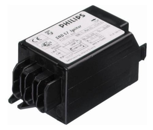 Philips SND57 ontsteker click in montage SON 50W of 70W
