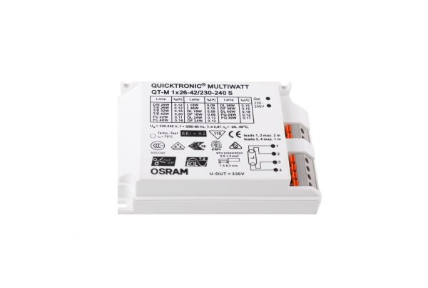 Osram Quicktronic Multiwatt QT-M 2x26-32 elektronisch voorschakelapparaat (VSA)