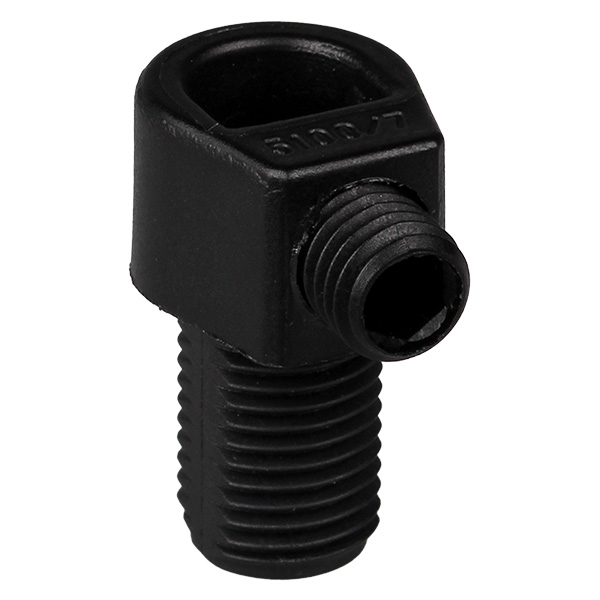 Steab trekontlasting M10x1 uitwendige schroefdraad, schroefdraadlengte 14mm met inbusschroef zwart
afgeplatte zijkanten