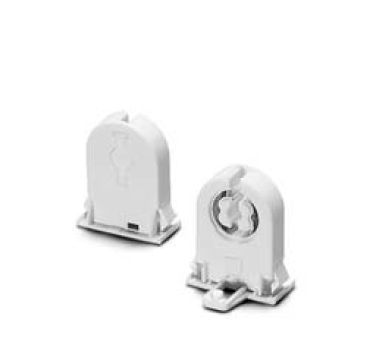 Vossloh Schwabe 109331 lamphouder TL G13 doorsteek zonder nokje hart TL op 23mm
gatmaat 25,5x13,3mm