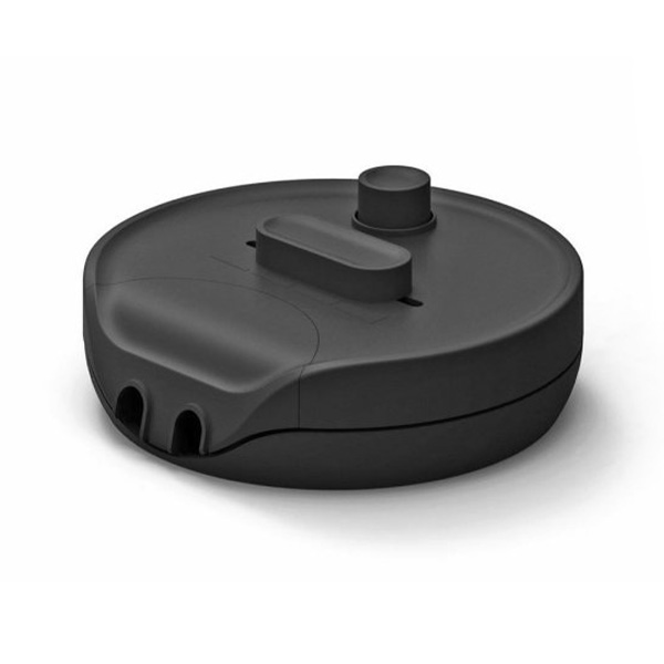 Arditi 039982 100-240V ENEC en UL Listed universele vloerdimmer 4-250W 230V met schuifregelaar en minimum instelling zwart