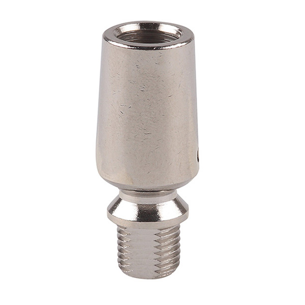 FL kogelgewricht M10x1 bi/bu 16x37mm met stop zware kracht nikkel