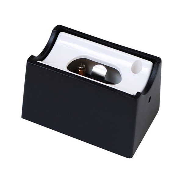 SPL lamphouder S14s set van 2 voor Philinea lamp met 2 lampvoeten metaal zwart
