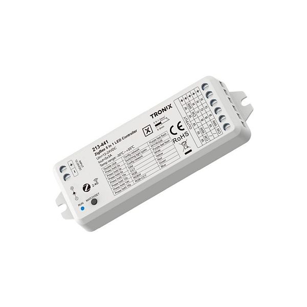 Tronix 213-441 Zigbee controller SC/TW/RGB(W+TW) 12-24V