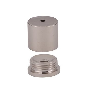 FL plafond montage bus M14x1 gat 2mm set nikkel