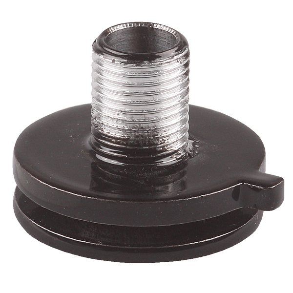 FL nippel voor Nordic Global adaptors nippel draaibaar M10x1 zwart
