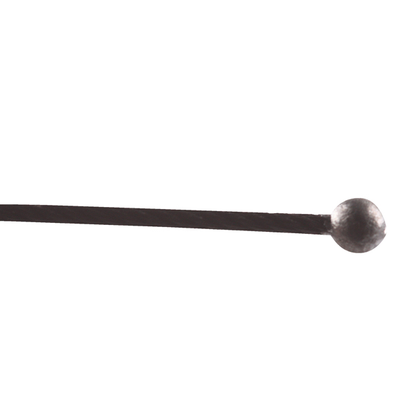 Firstlight staaldraad 1,5mm 7x7 zwart bol 4mm 1,5m