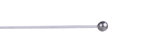 Firstlight staaldraad 1,5mm 7x7 nylon coating wit bol 5mm 10,0m