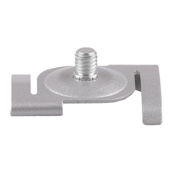 Firstlight clip systeemplafond 24mm M6 draadeind RAL9006 aluminium