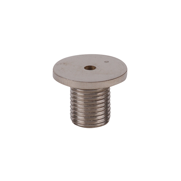 FL bevestigingsbus M10x1 uitw diameter 18mm lengte 14mm nikkel 


