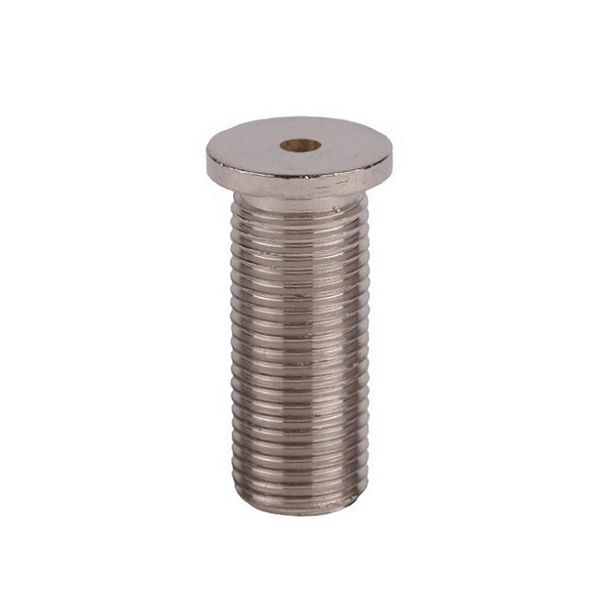 FL bevestigingsbus M10x1 uitw diameter 13mm lengte 26mm nikkel 


