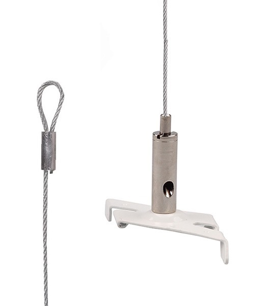 FL set TC 400NG wit/nikkel voor Nordic Global 3f 1,2mm lus 3,0m