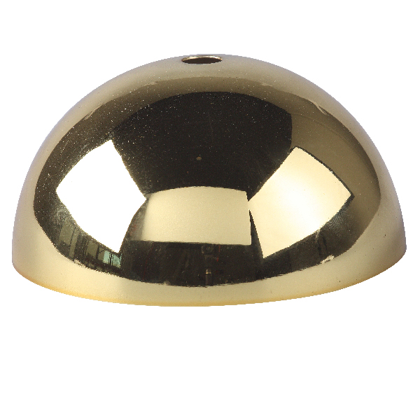 FL plafondkap staal 100x50mm gat 10,3mm goud