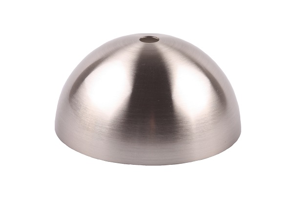 FL plafondkap staal 100x50mm gat 10,3mm nikkel geborsteld