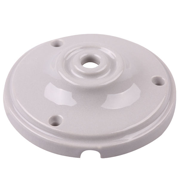 Firstlight plafondkap porselein 104mm gat 10,5mm grijs