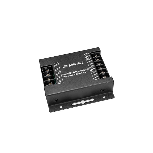 Tronix 214-128 datarepeater RGB 12/24V 3x8A exclusief voeding 12 of 24V