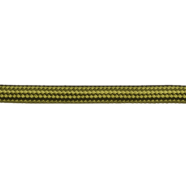 FL stofkabel 2x0,75mm2 glanzend per meter mosgroen