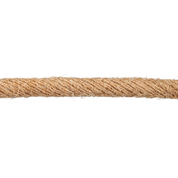 FL stofkabel 3x0,75mm2 per meter jute ruw