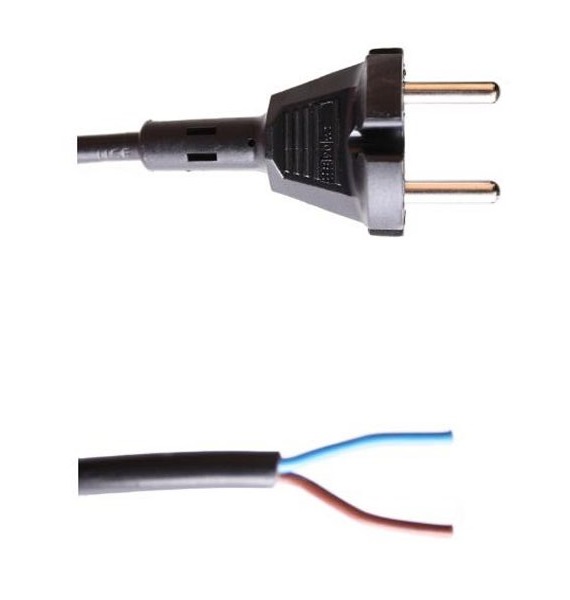 Fixapart stofzuigersnoer 2x0,75mm2 6,0m