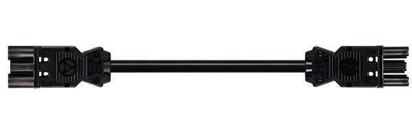 Wieland GST18-3 koppelsnoer 3,0m 3x1,5mm2 Dca zwart