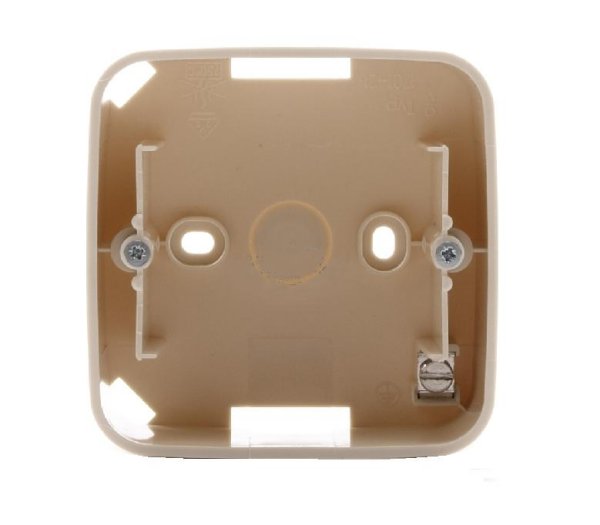 Busch&Jaeger opbouwbak 1V creme