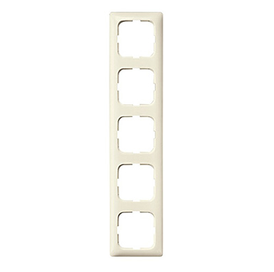 Busch&Jaeger SI standaard afdekraam 5v creme voor wandgoot