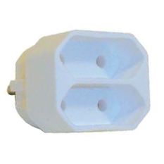 Euro verdeelstekker 2 voudig