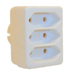 Euro verdeelstekker 3 voudig