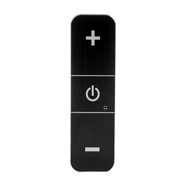 Ion Industries snoerdimmer 1-50W voor dimbare LED's, gloeilampen, 230V halogeenlampen en 12V halogeenlampen met elektronische trafo RVS zwart