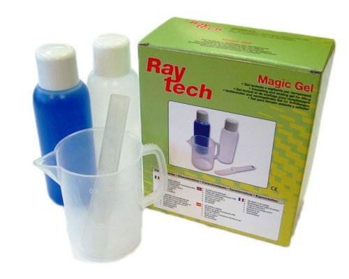 Raytech Magic Gel 0,3 liter flaconverpakking 2 componenten gel blauw